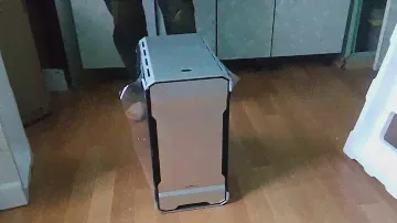 Открываю посылку с корпусом от  Amazonа- Phanteks Enthoo Evolv mATX Silver Midi Tower Case