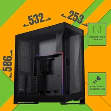 Корпус для ПК PHANTEKS NV7 Black, Digtial RGB Lighting, без БП, боковое окно Tempered Glass, Full-Tower