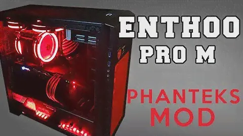 🔥Timelapse Build Phanteks Enthoo Pro M Tempered Glass🔥