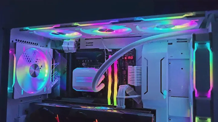 New PC Build! SHADOW BASE 800 FX and Glacier One 420D30