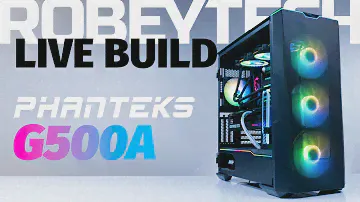 First Phanteks G500a Live Build!  - $3300 in a Phanteks G500a (7700x / ASUS Strix 4080)