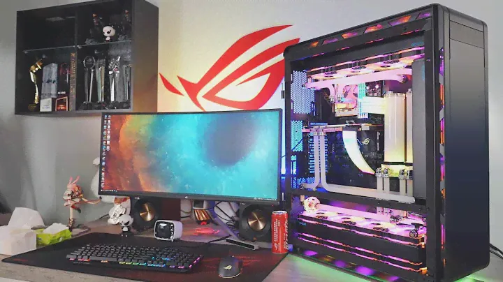 A Super Large Water-Cooled Gaming PC 5950x+3090 Phanteks Elite